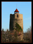 Tower Of Castle In Czchow by skarzynscy