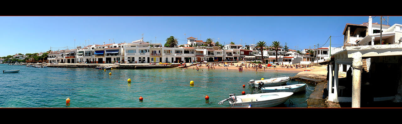 Panorama Cala Moli - Menorca