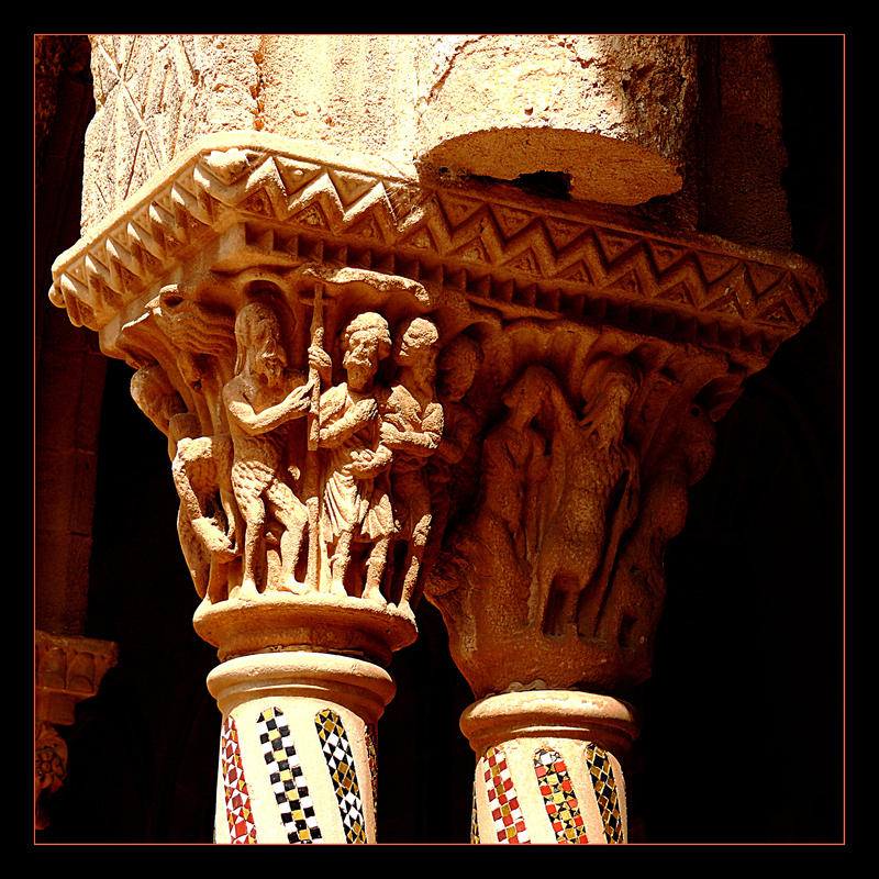 Culmination Of The Columns, Monastery in Palermo