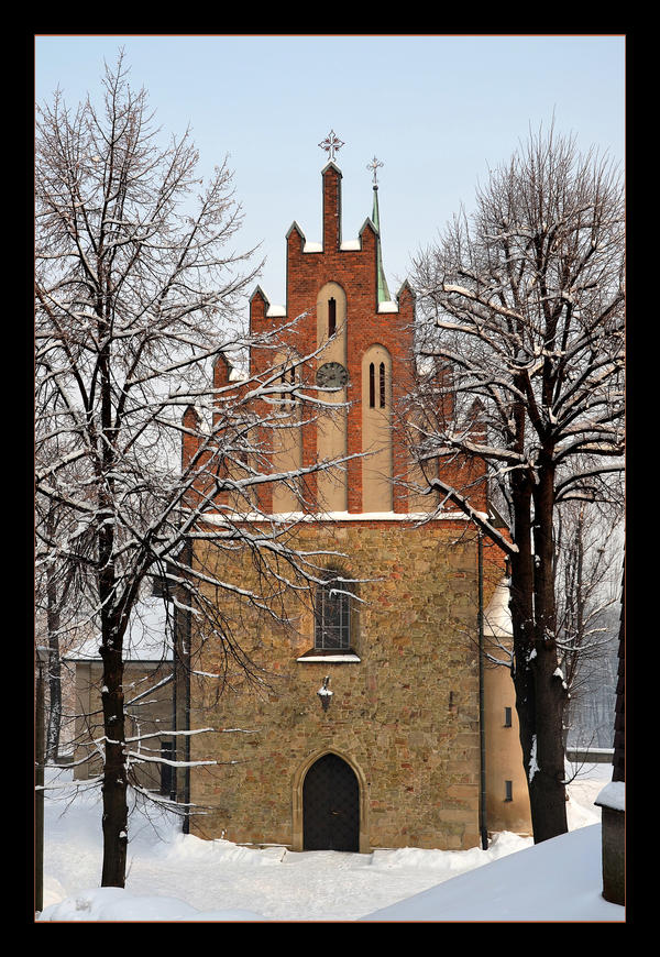 Frozen Church In Czchow - Poland