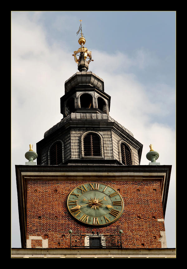 70 Meters Above The Main Market Square In Cracow