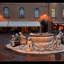 Evening In The Heart Of Bergamo