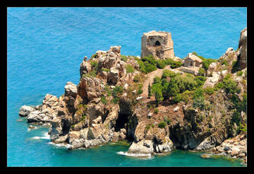 On A Remote Headland Near Cefalu