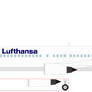 Lufthansa Airlines Boeing 737-400 Passenger Plane