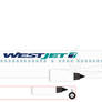 WestJet Airlines Boeing 737 Passenger Plane