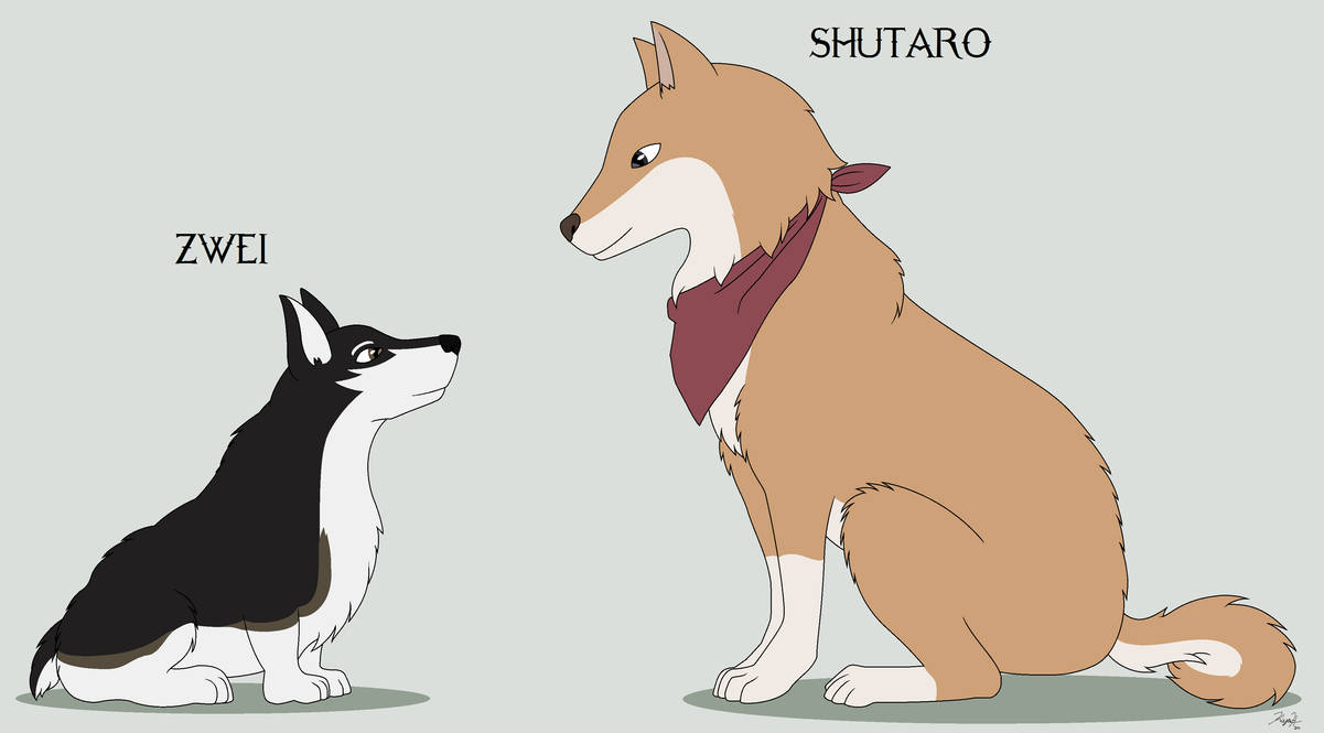 Shimo Meet Rwby Anime Dogs Meet: RWBY and Galaxy Railways by WynterStar93 on DeviantArt