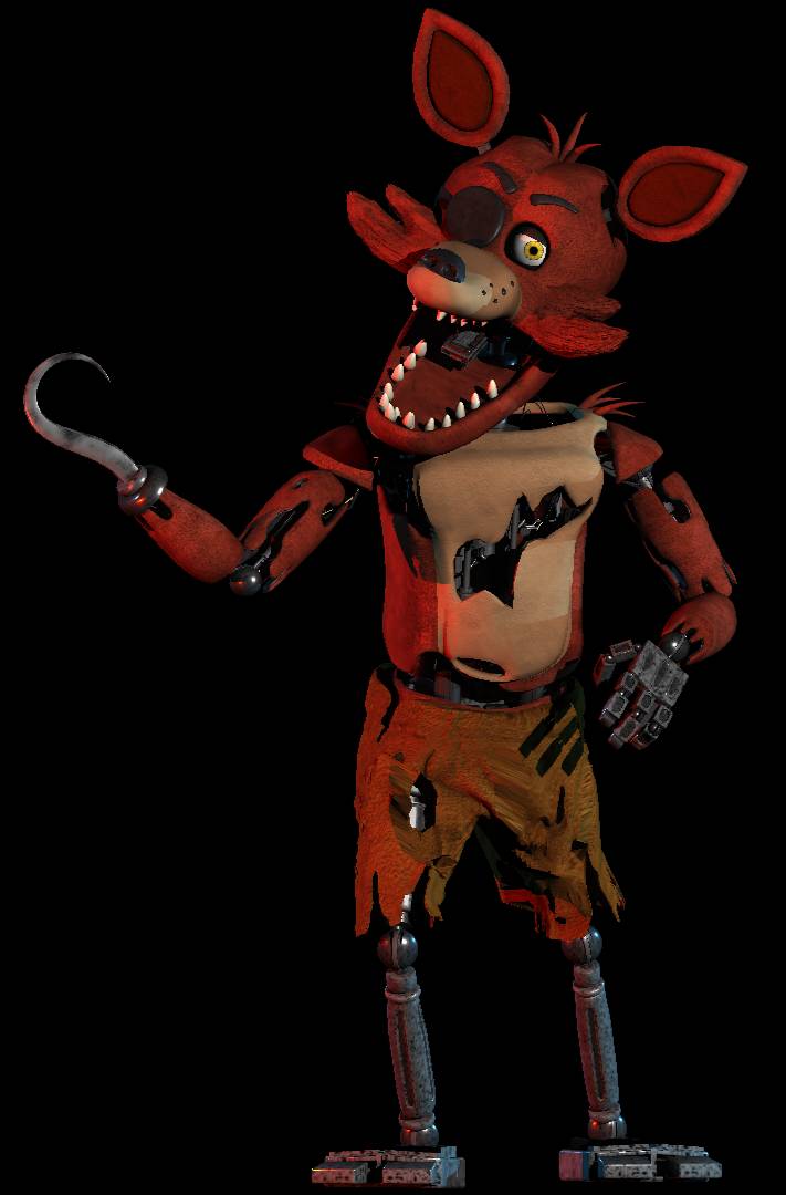 Unwithered Foxy Jumpscare by GameIAN361 on DeviantArt