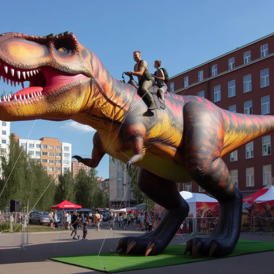 Boston Riding T Rex Riding a t-rex Brians Bing by BrianL61 on DeviantArt