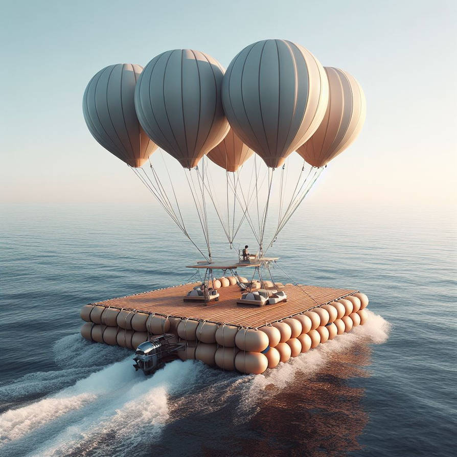 Balloon Raft (5) by BrianL61 on DeviantArt