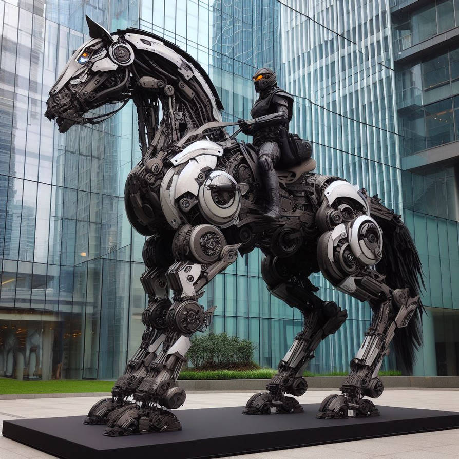 Horse Mecha (4) by BrianL61 on DeviantArt