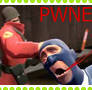 Team Fortress 2 PWN Stamp