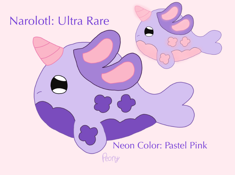 Adopt Me Fanart Pet: Narolotl by Dollbunny02 on DeviantArt