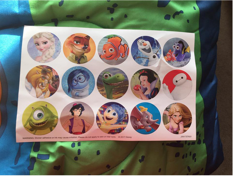 Disney Rectangle Sticker Disney and Pixar Stickers. by AmaniTheLion on DeviantArt