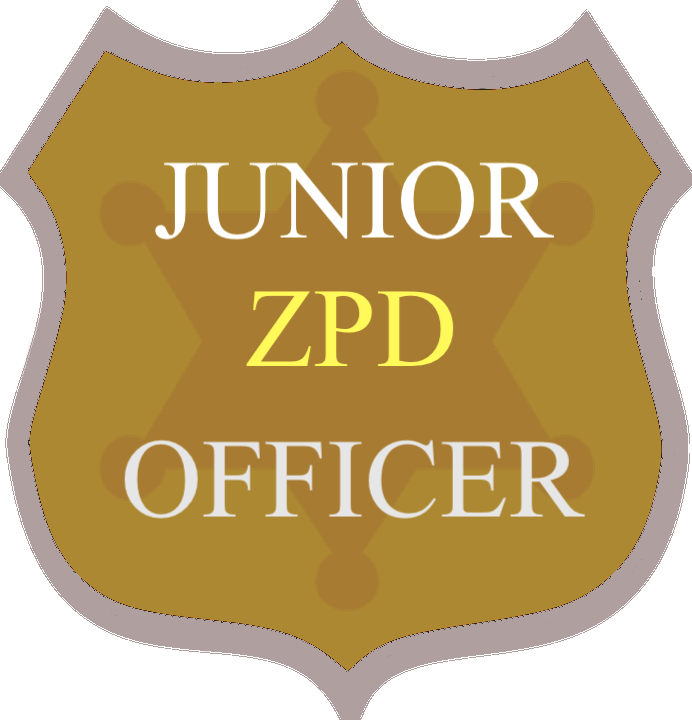 Fanmade Jr ZPD Officer Badge by AmaniTheLion on DeviantArt