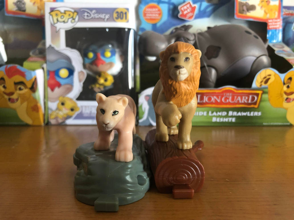 Mcdonalds Lion King 2019 Adult Simba And Nala Toys By Amanithelion On Deviantart