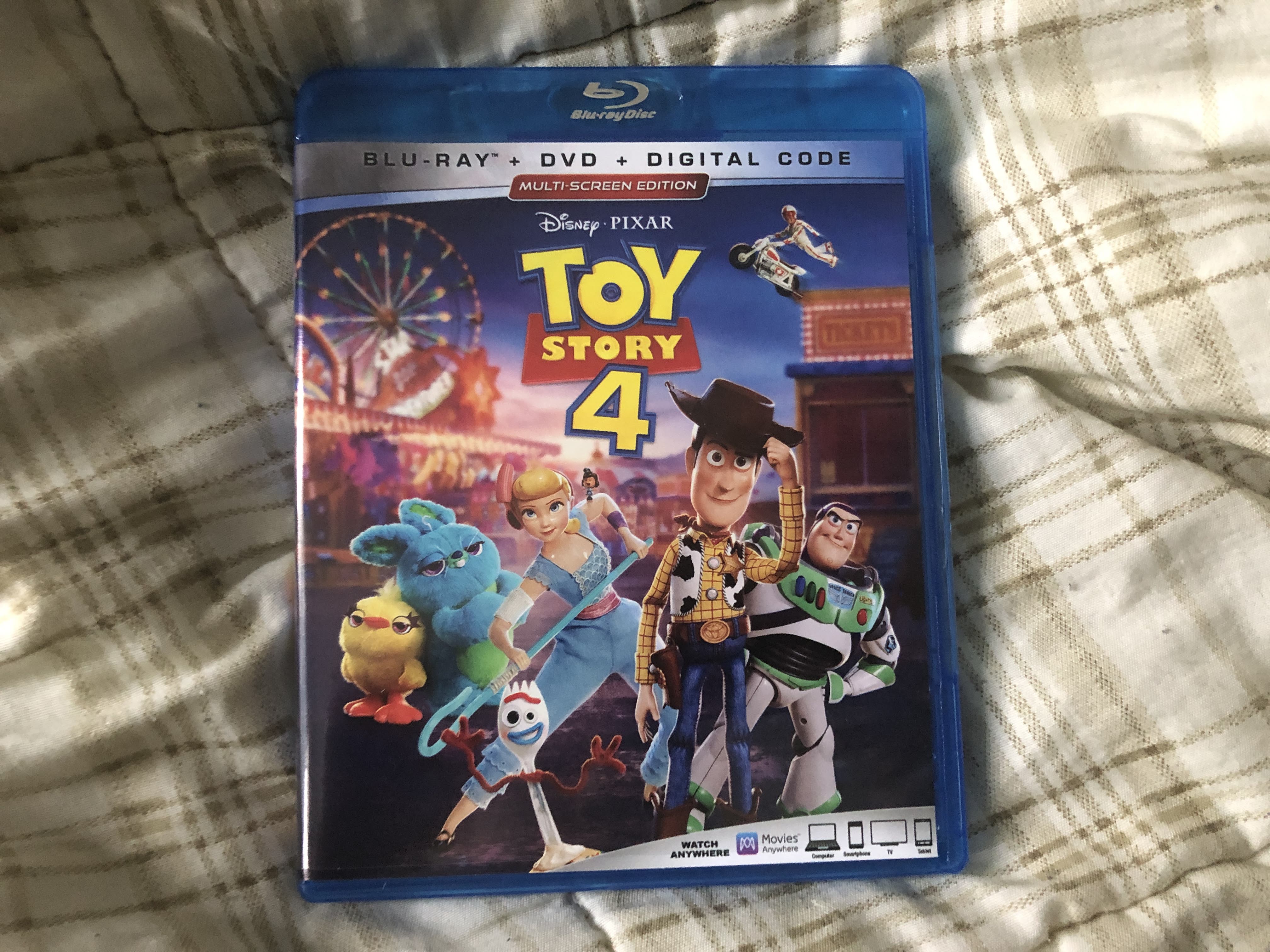 Toy Story 4 (Blu-ray Disc, 2019) Multi-Screen Edition (No Digital