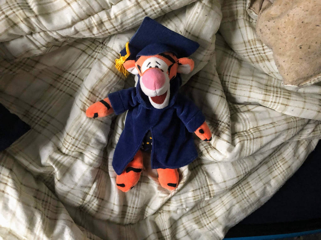 Tigger Graduation Disneyland Graduation Night Tigger by AmaniTheLion on DeviantArt