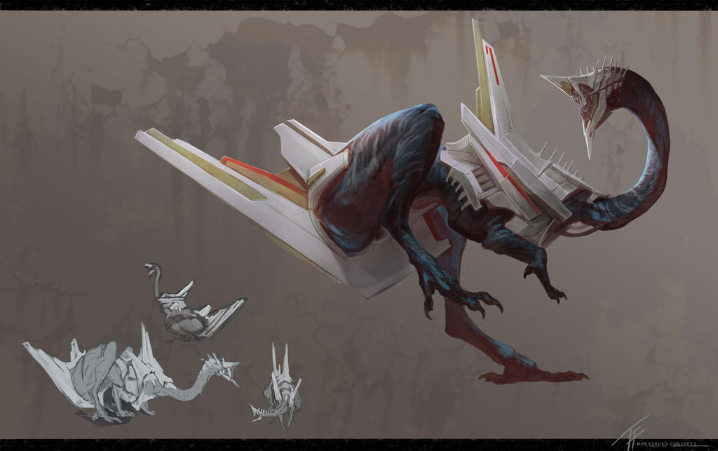 Biomech Beast by Tinadactyl on DeviantArt