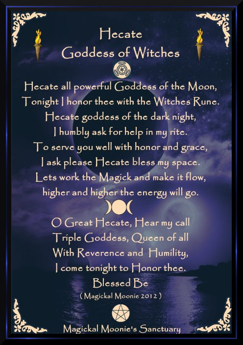 Hecate chant by Magickal Moonie by smoosei on DeviantArt