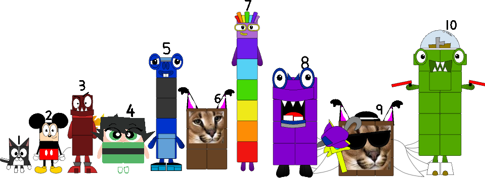 Cartoonblocks My Cartoonblocks 1-10 by MickeyMouse117 on DeviantArt