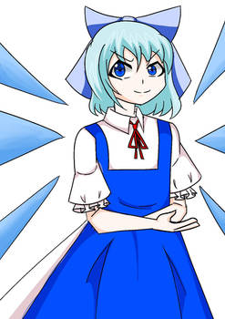 Redraw Cirno Touhou 6