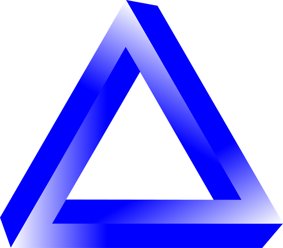 Optical illusion triangle by RadusCZE on DeviantArt