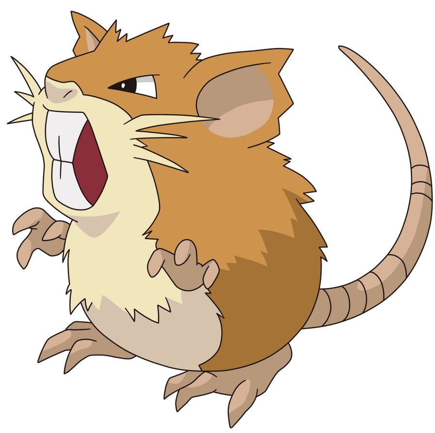 Ratitute Character 020-Raticate (Female) by Tzblacktd on DeviantArt
