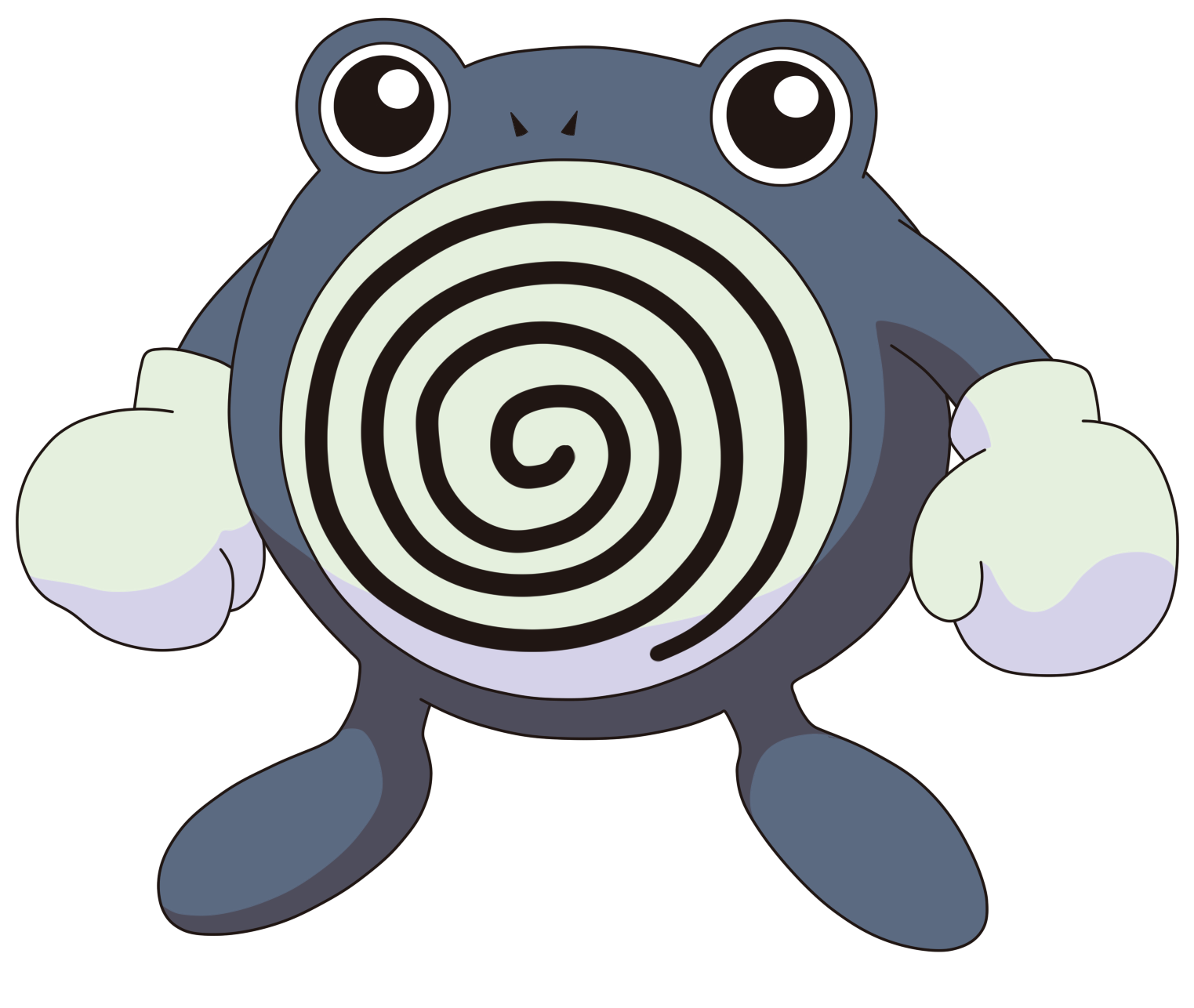 Pokémon GO Poliwhirl Poliwrath Poliwag, hoenn pokedex transparent  background PNG clipart