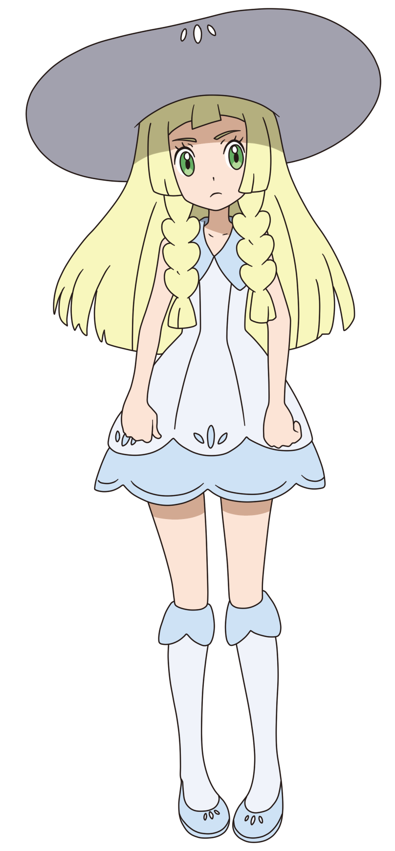 Lillie Anime Artwork