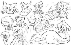 Pokemon Doodles