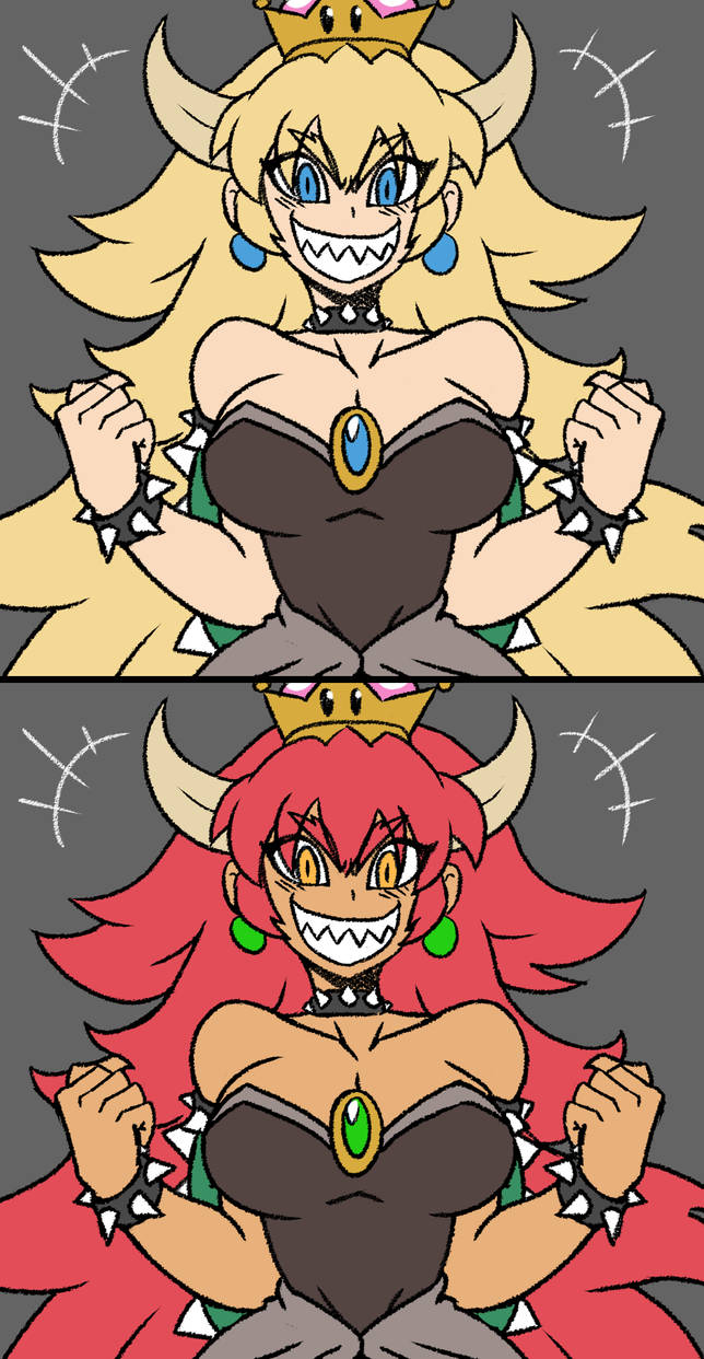 Bowsette by RakkuGuy