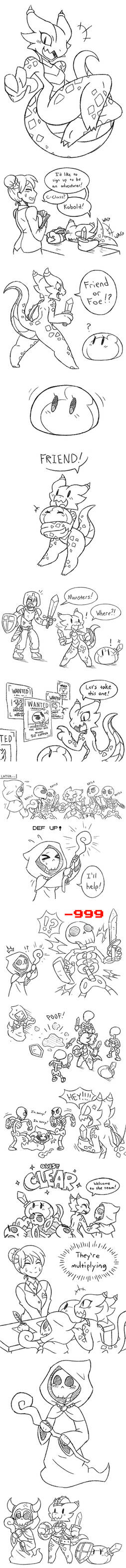 Coal Comic Idea Sketches by RakkuGuy