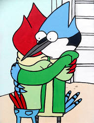 Mordecai And Margaret Hug