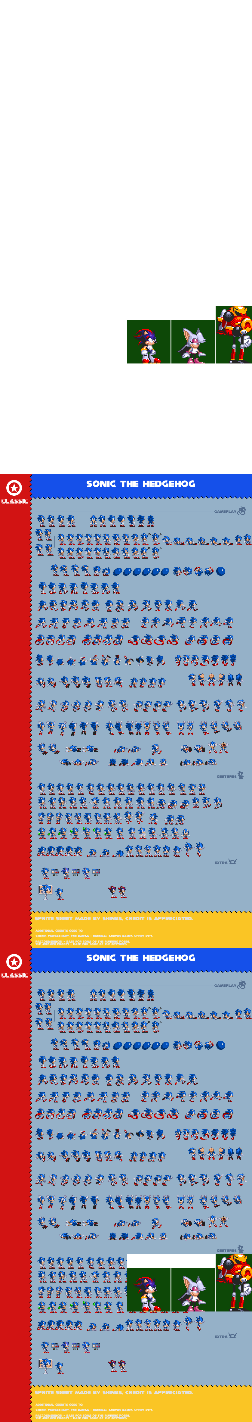 modgen Shadow prototype rouge and omega Classic by ArtisSpritemaker on ...