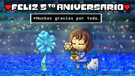 [Collab] Thanks Toby - Undertale 5th Anniversary