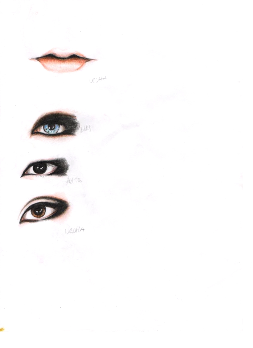 Manga and Anime Eyes by shanerose on DeviantArt