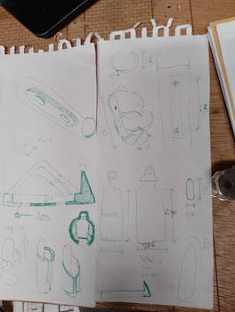 Diseno porta botella bici