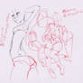 Sketch reference of artist