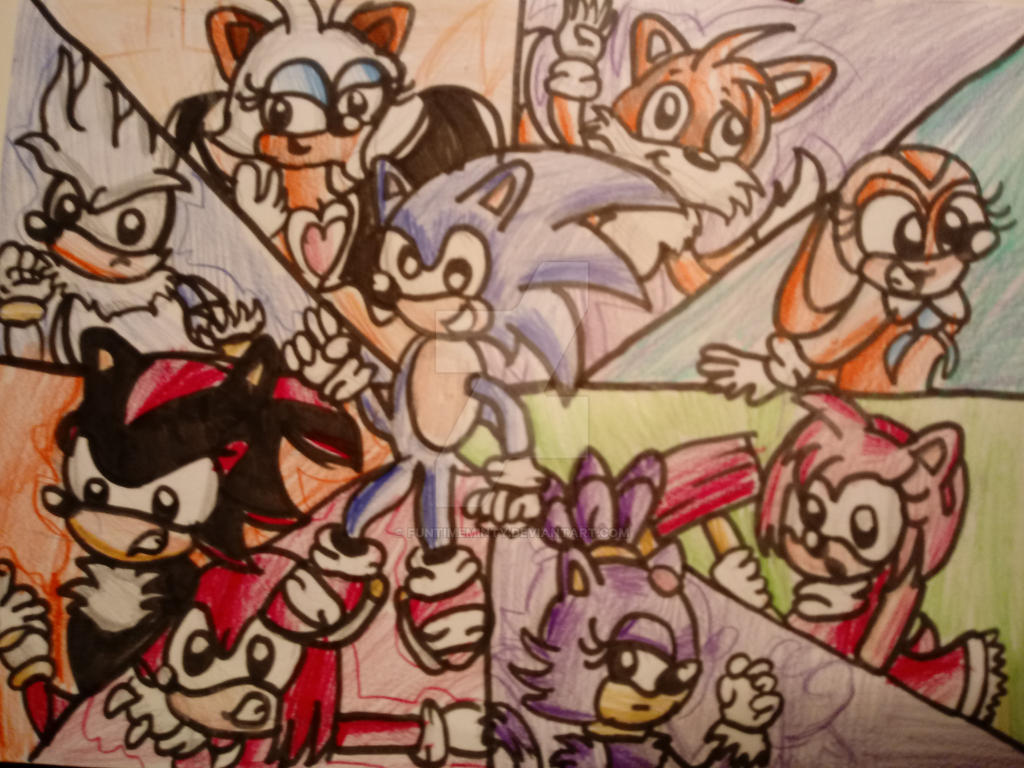 Sonic Characters Deviantart Sonic characters by FuntimeMinty on DeviantArt