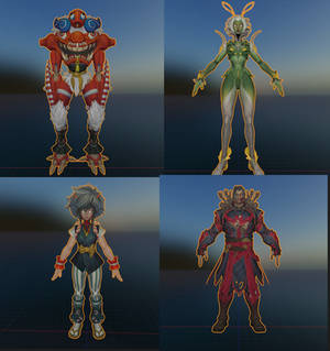 Marvel Rivals Models Over Detailed Marvel Rivals 3D Models Season 2 - Emma , Krakoa by jackceck on DeviantArt