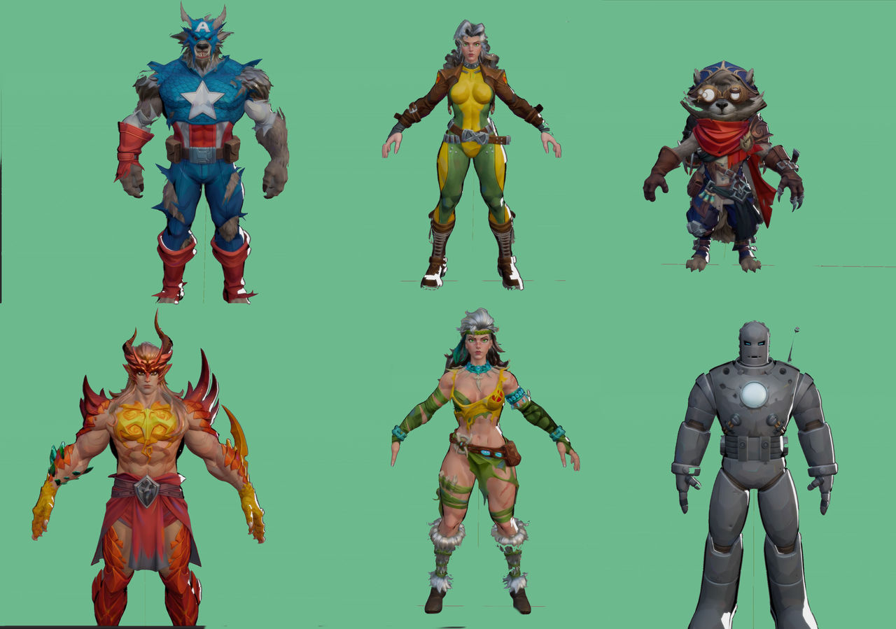 Marvel Rivals Character Model Mods Marvel Rivals 3D Models Season 5.5 Rogue by jackceck on DeviantArt