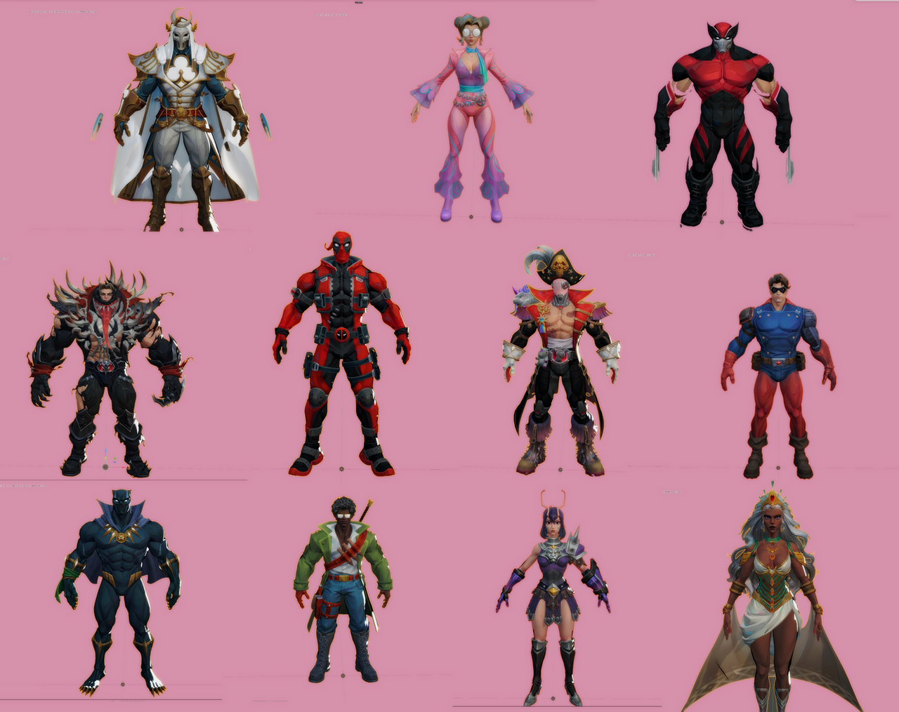 Marvel Rivals Models Over Detailed Marvel Rivals 3D Models Season 6 Deadpool by jackceck on DeviantArt