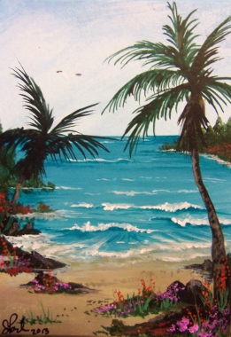 ACEO Tropical Cove