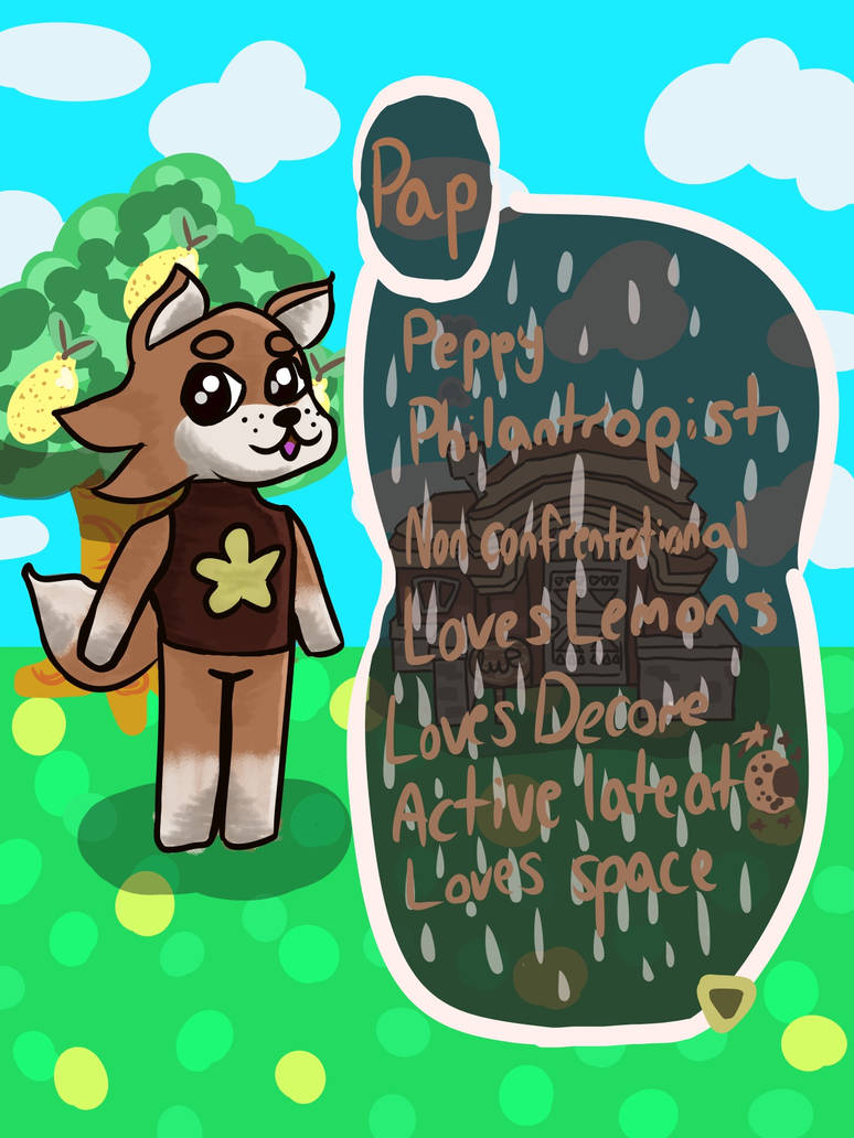 Animal Crossing Concept Villager Design by TheElementsComic on DeviantArt