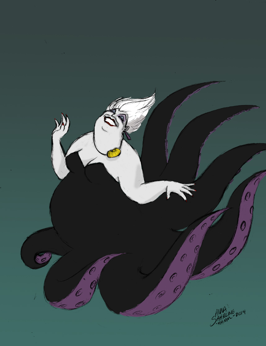 Ursula Sketch Dailies