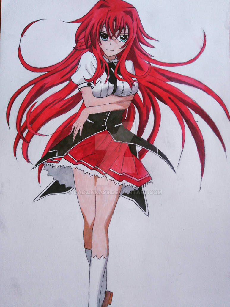 Rias Gremory by Gadzinka98 on DeviantArt
