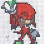 Knuckles Pixel Art