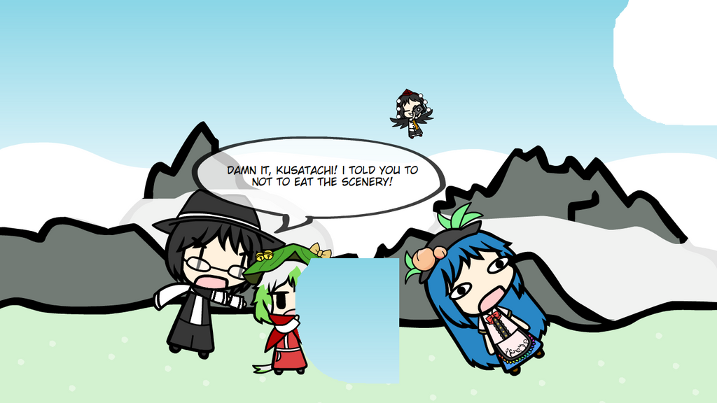 Chewing the Scenery by Disgaea4everdood on DeviantArt