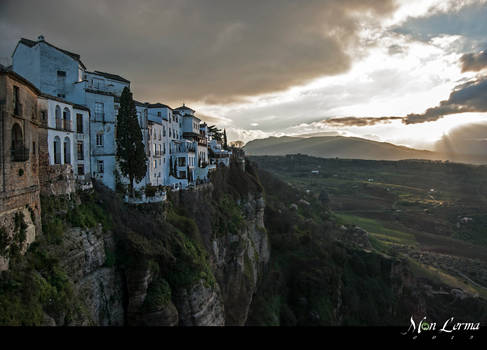 Sunset in Ronda