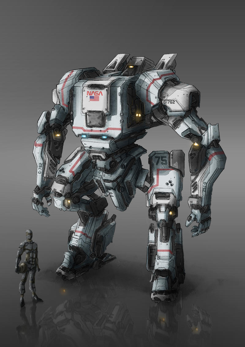 Mech 4 by TheUncannyKen on DeviantArt